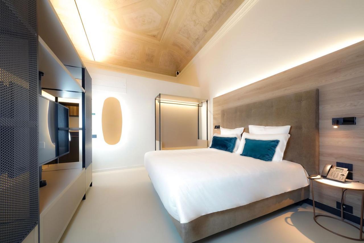 贝尔加莫 贝加莫21号旅馆酒店 外观 照片 A bedroom at the hotel