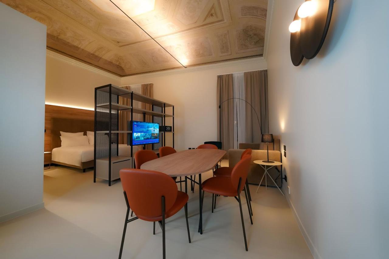 贝尔加莫 贝加莫21号旅馆酒店 外观 照片 A room at the hotel